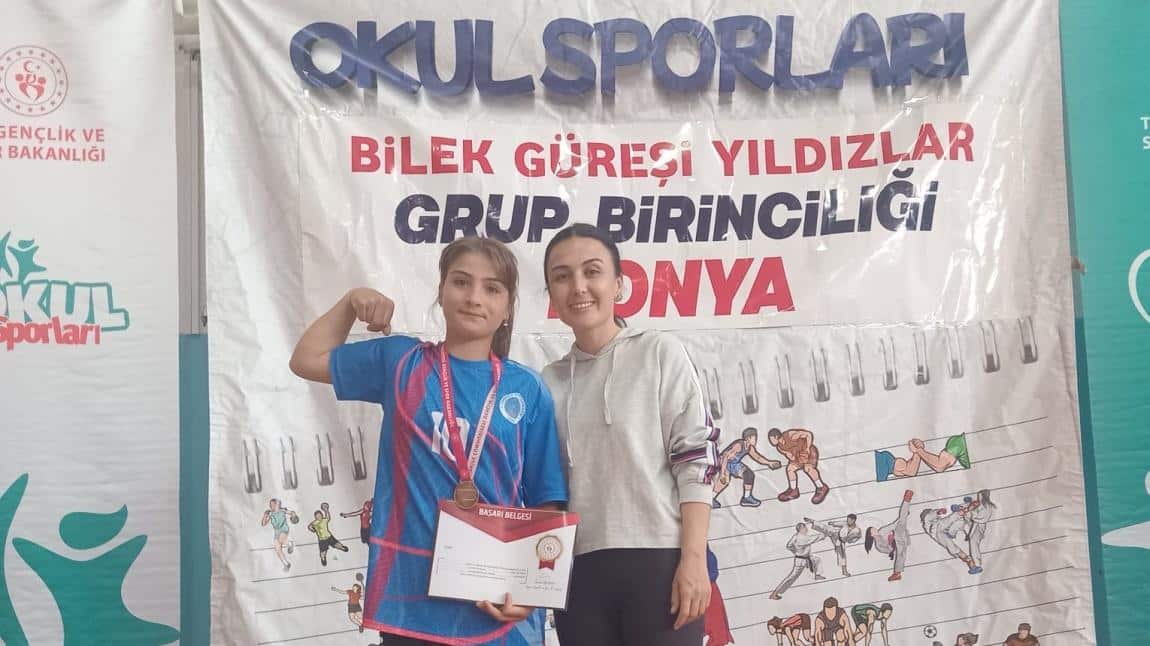 BİLEK GÜREŞİ BÖLGE ŞAMPİYONU